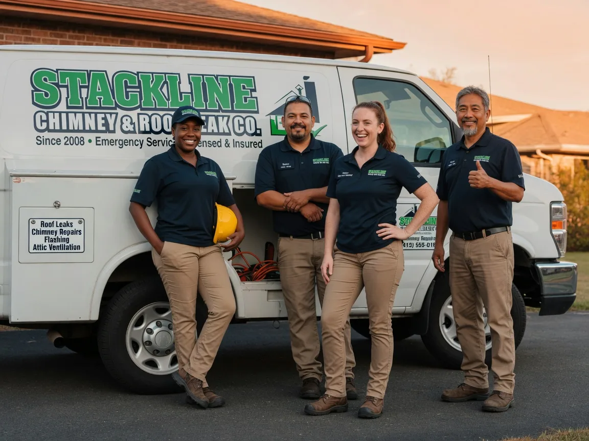 Chimney flashing repair company in Simpson, KS